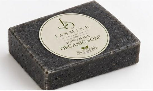 Organic Activated Charcoal Soap – Deep Pore Detox, Oil Control & Acne Protection