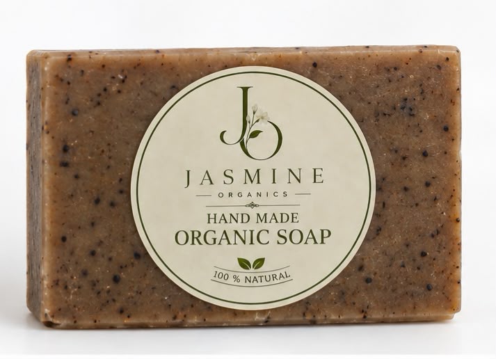 Organic Coffee Soap – Deep Exfoliation, Skin Brightening & Natural Glow